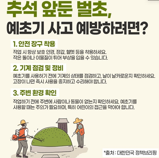 유유베 자유게시판 예초기 사고 예방